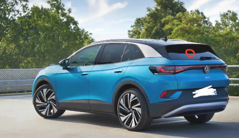 Стекло багажника от Volkswagen ID.4 темное
